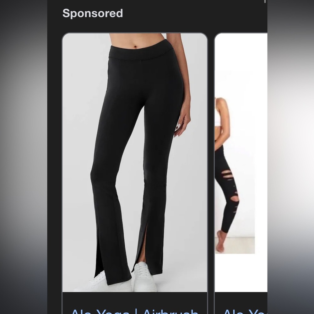 ALO AIR BRUSH HIGH WAIST FLUTTER LEGGING